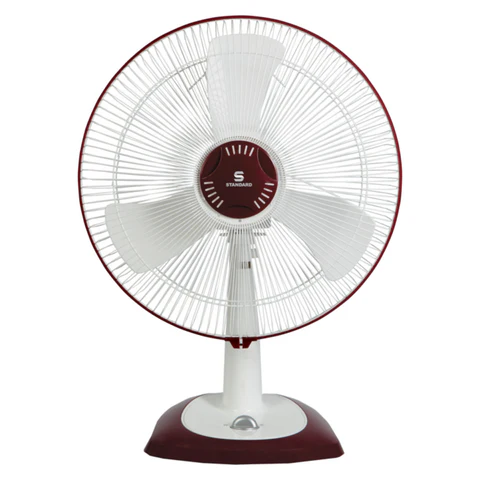 400MM ALFA HS TABLE FAN MAROON FAN