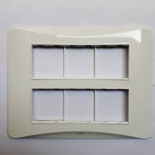 12M ALINA WHITE COMBINED PLATE