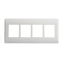 8M (H) ALINA WHITE COMBINED PLATE