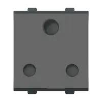6A 3PIN SOCKET ZOE GREY